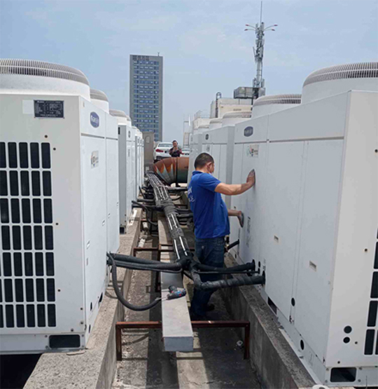 淮北中央空调制热和不制冷系统维修方法